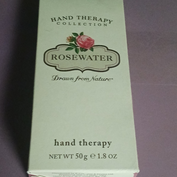 NWT! CRABTREE AND EVELYN ROSEWATER HAND THERAPY 1.8oz - Picture 2 of 8
